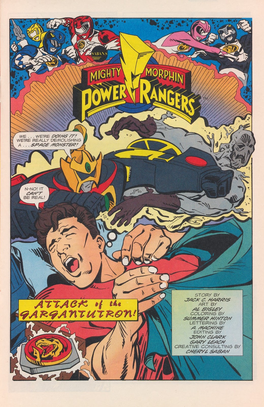 Saban's Mighty Morphin Power Rangers (1994) issue 6 - Page 3