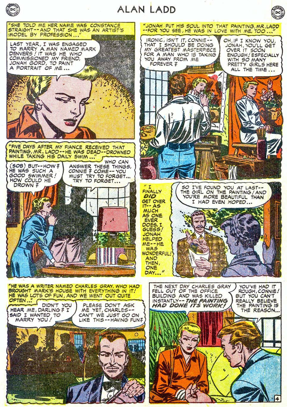 Read online Adventures of Alan Ladd comic -  Issue #6 - 6