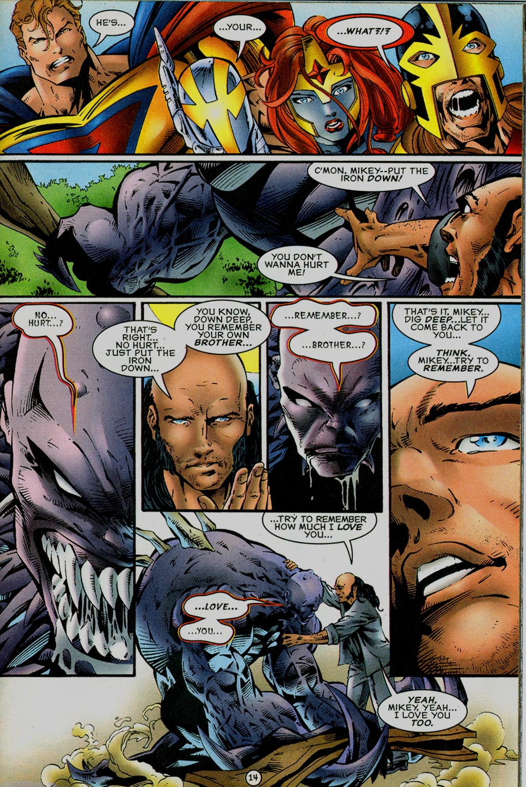 Read online UltraForce (1995) comic -  Issue #11 - 15