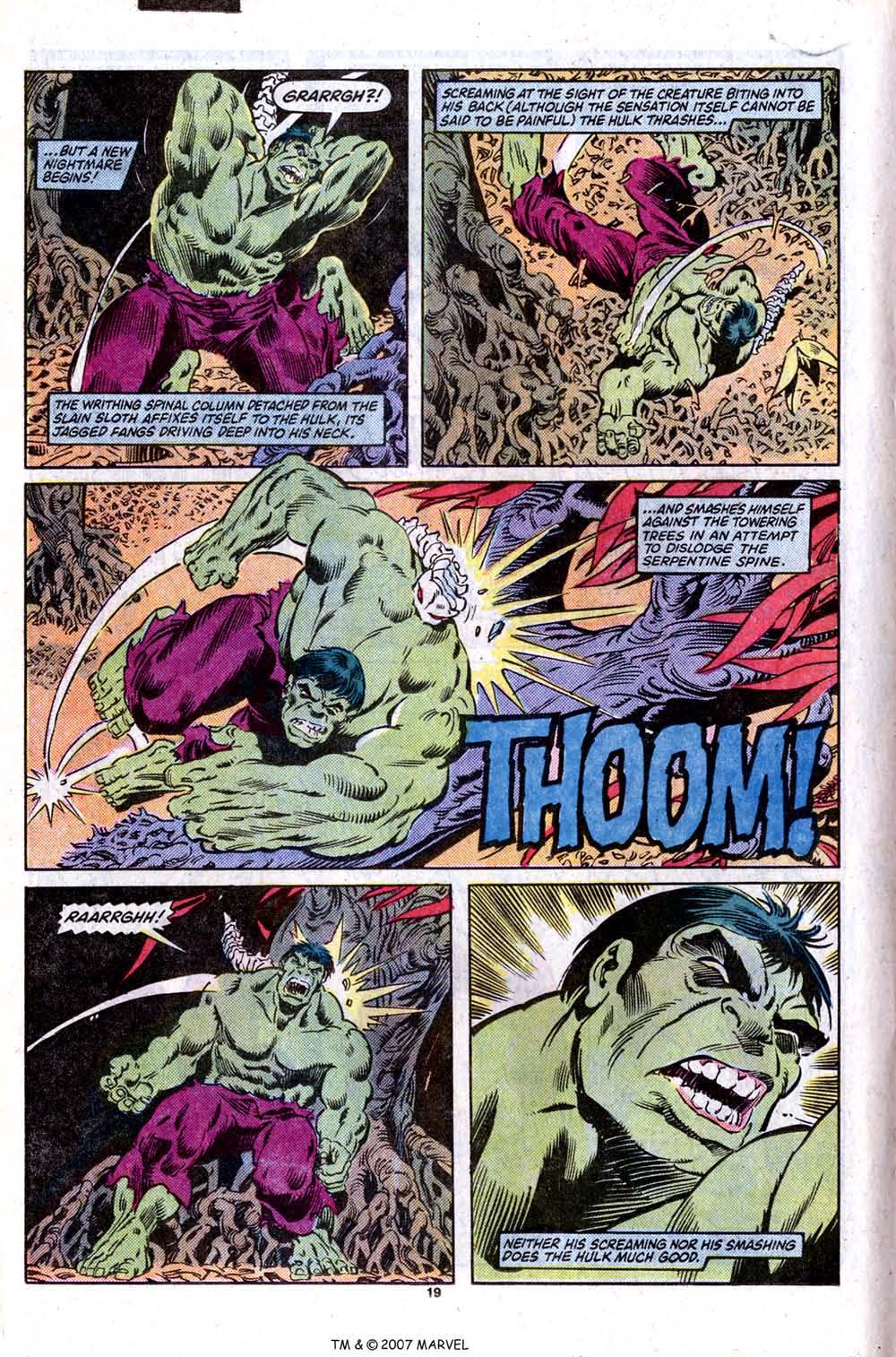 Read online The Incredible Hulk (1968) comic -  Issue # _Annual 1984 - 26