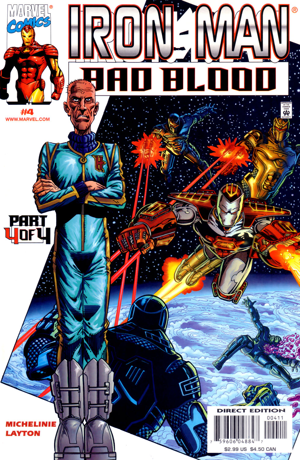 Read online Iron Man: Bad Blood comic -  Issue #4 - 1