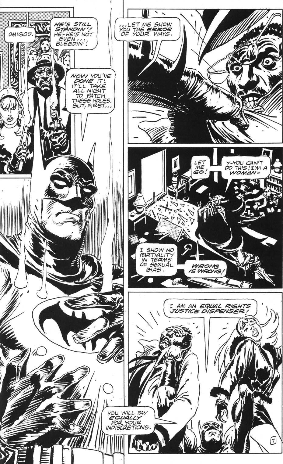 Read online Batman Black and White comic -  Issue #1 - 29