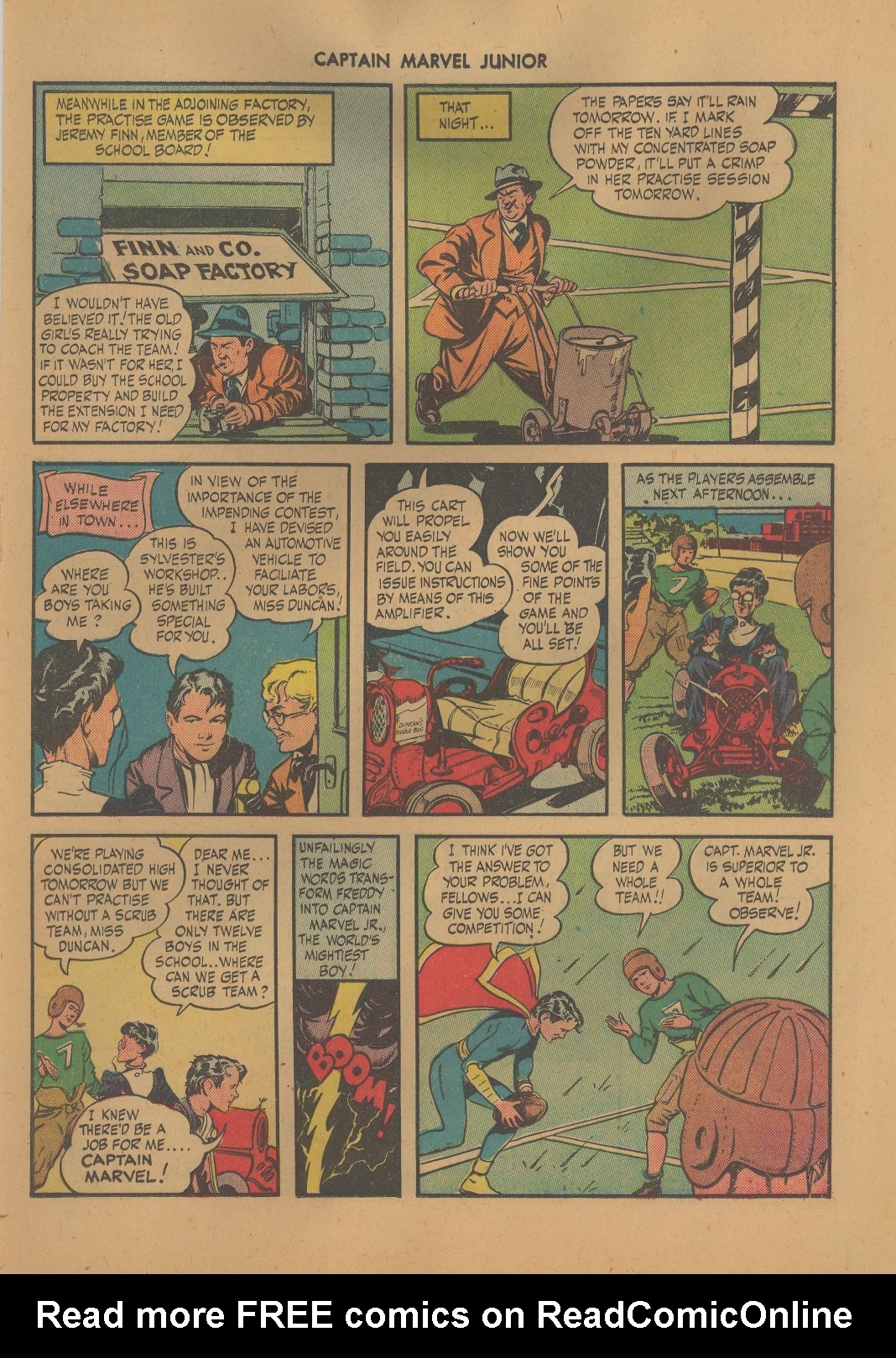Read online Captain Marvel, Jr. comic -  Issue #26 - 18