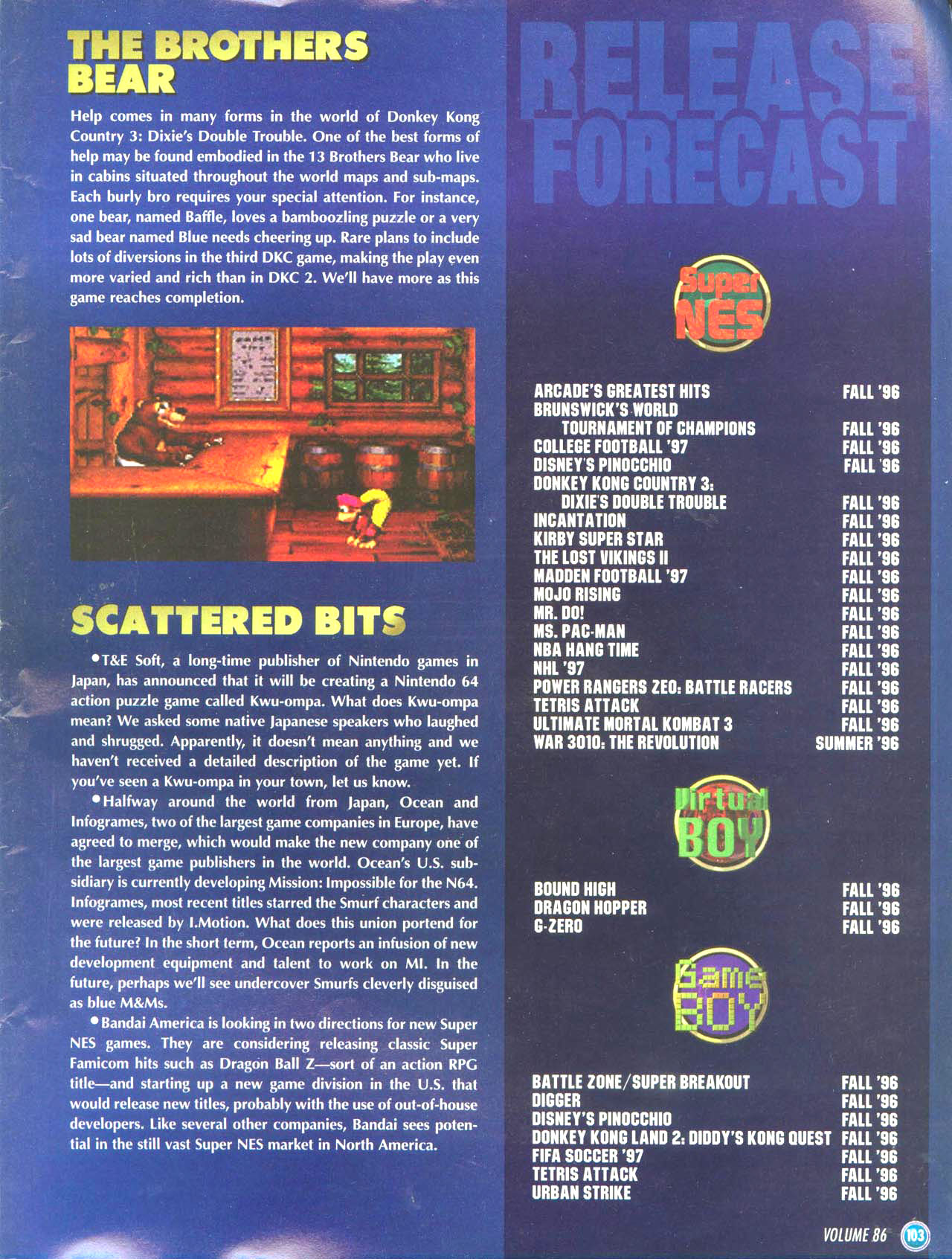 Read online Nintendo Power comic -  Issue #86 - 106