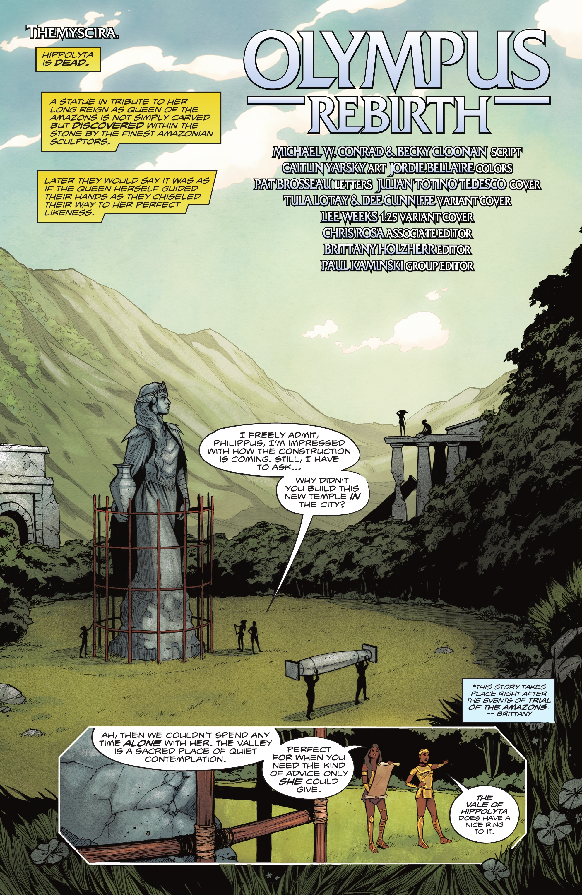 Read online Olympus: Rebirth comic -  Issue # Full - 3