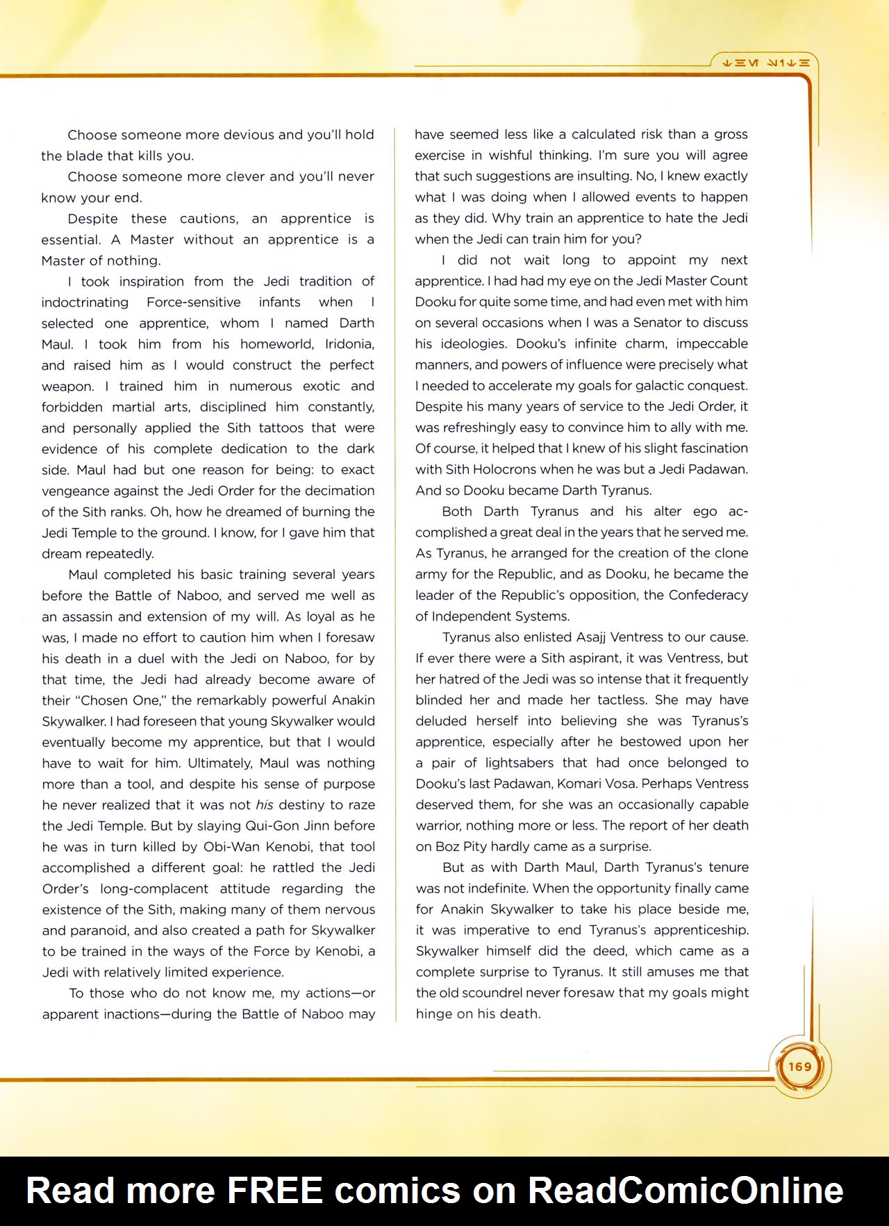 Read online Star Wars: Jedi vs. Sith - The Essential Guide To The Force comic -  Issue # TPB (Part 2) - 90