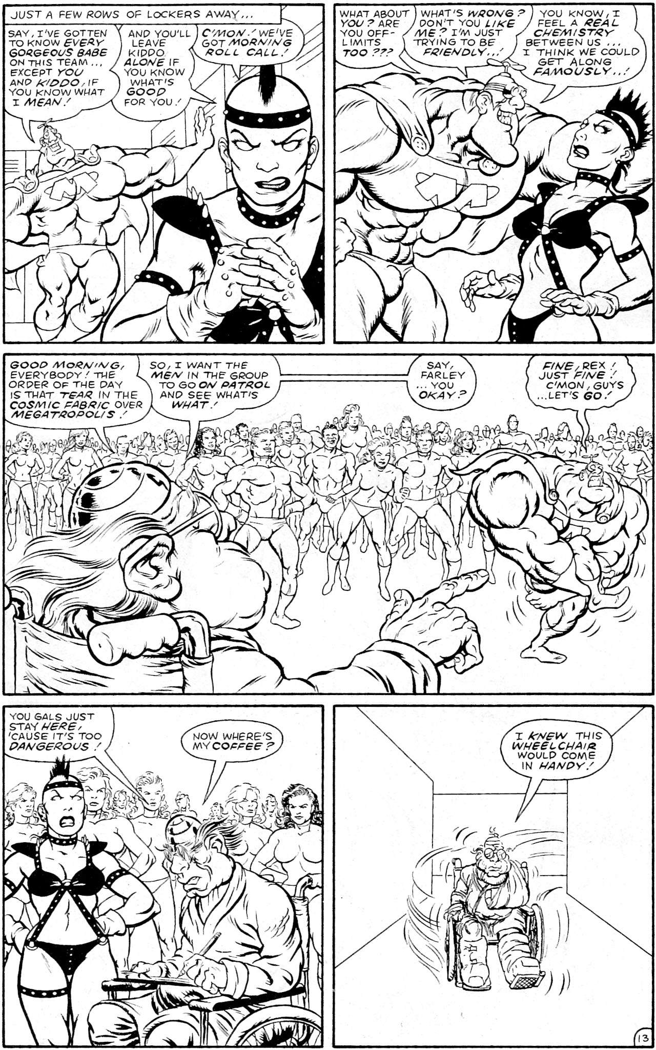 Read online Megaton Man Meets The Uncatergorizable X-Them comic -  Issue # Full - 15