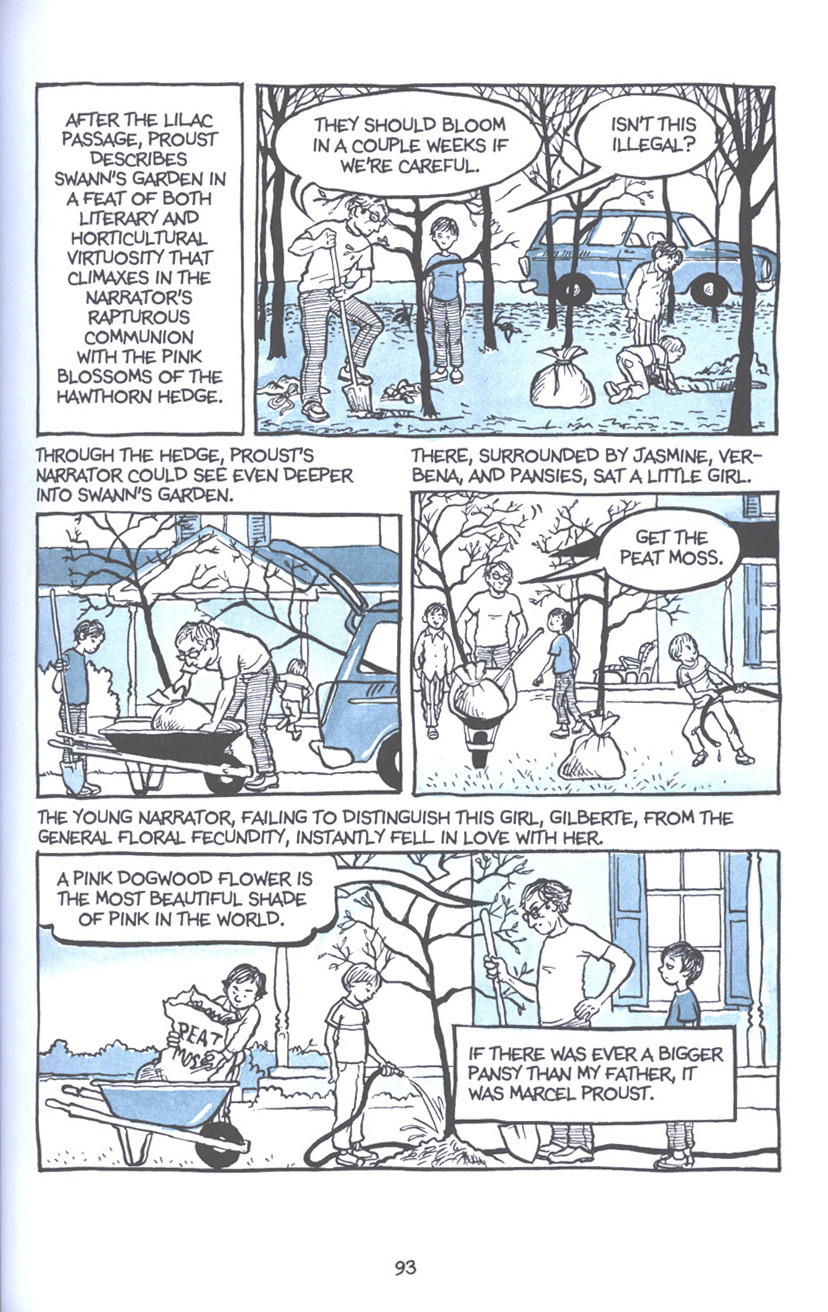 Read online Fun Home: A Family Tragicomic comic -  Issue # TPB - 100