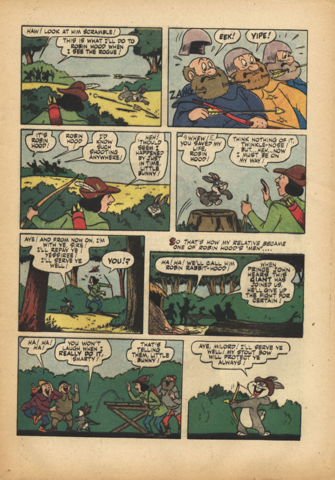 Read online Four Color Comics comic -  Issue #647 - 9