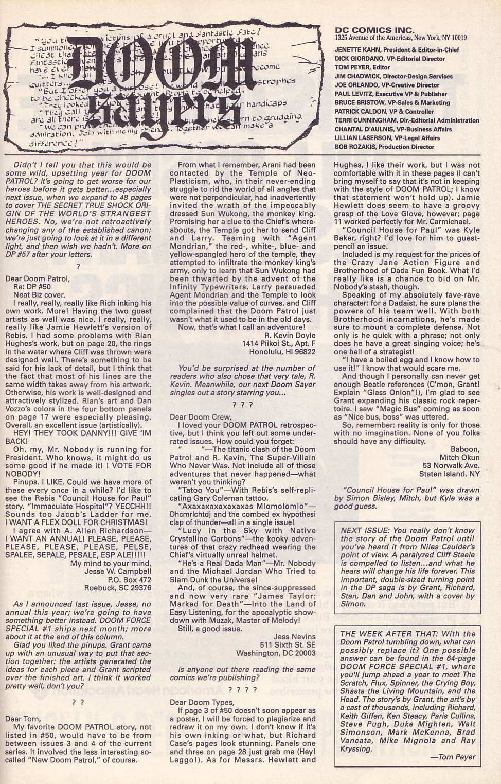 Read online Doom Patrol (1987) comic -  Issue #56 - 25