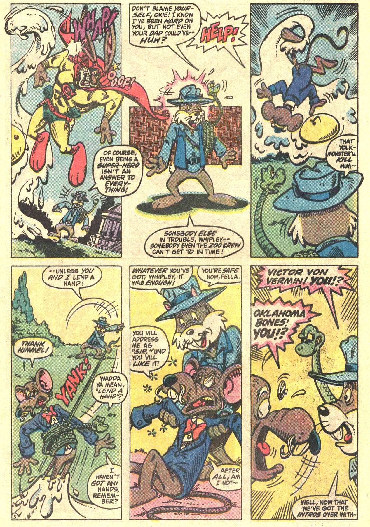 Read online Captain Carrot and His Amazing Zoo Crew! comic -  Issue #6 - 6
