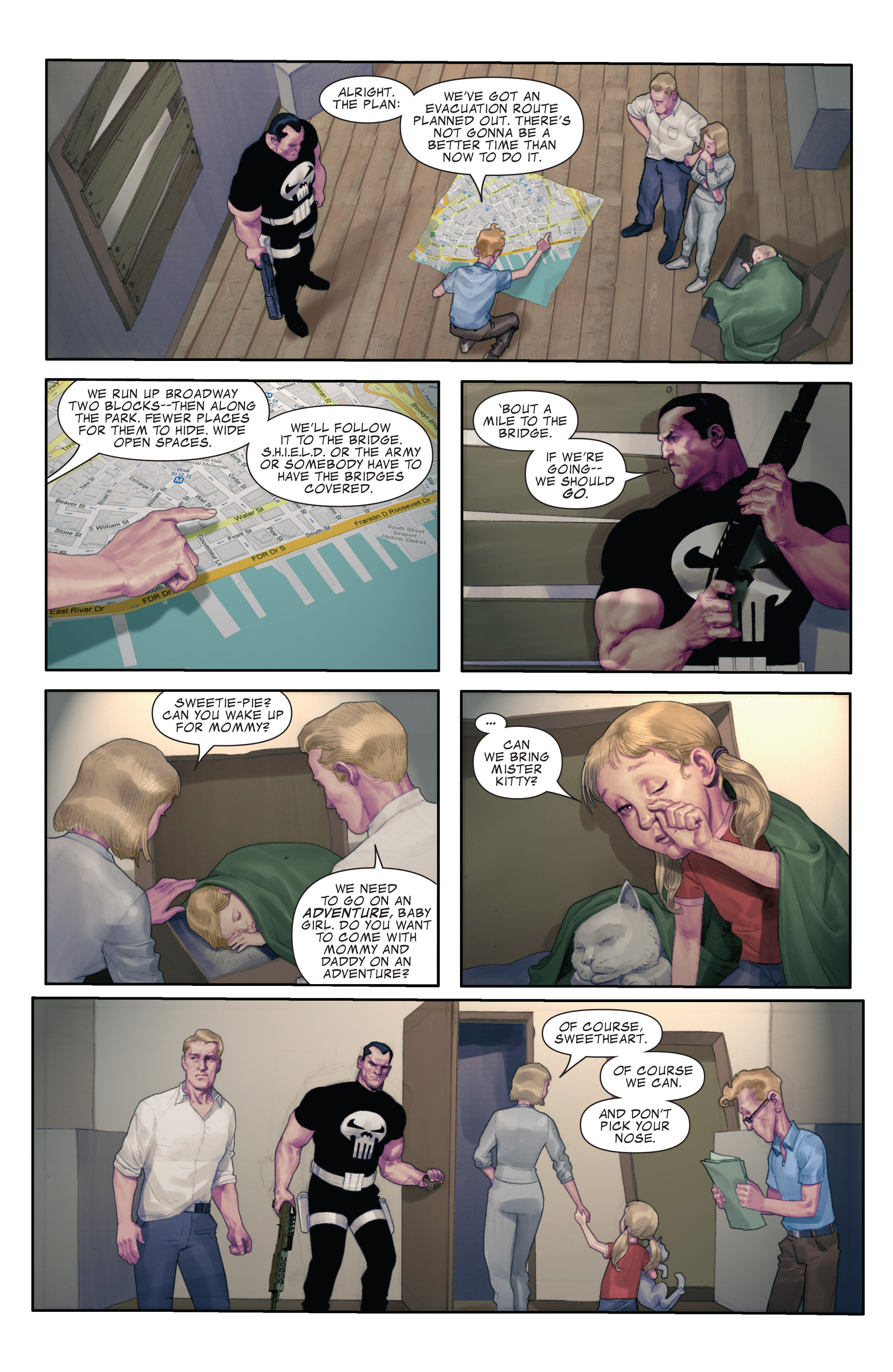 Read online Punisher War Journal comic -  Issue #12 - 16