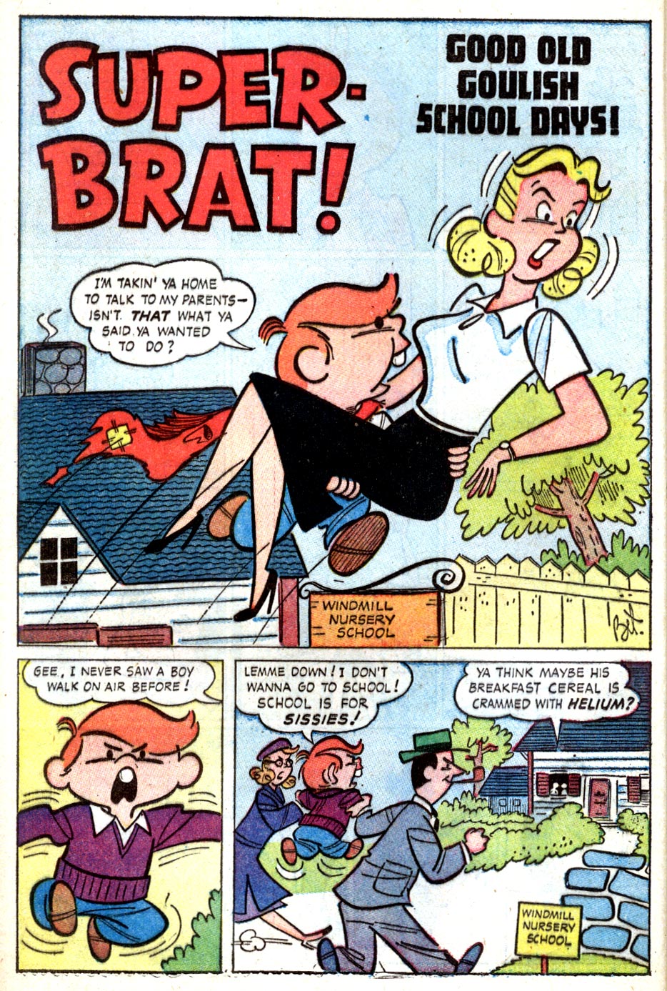 Read online Super-Brat! comic -  Issue #3 - 12