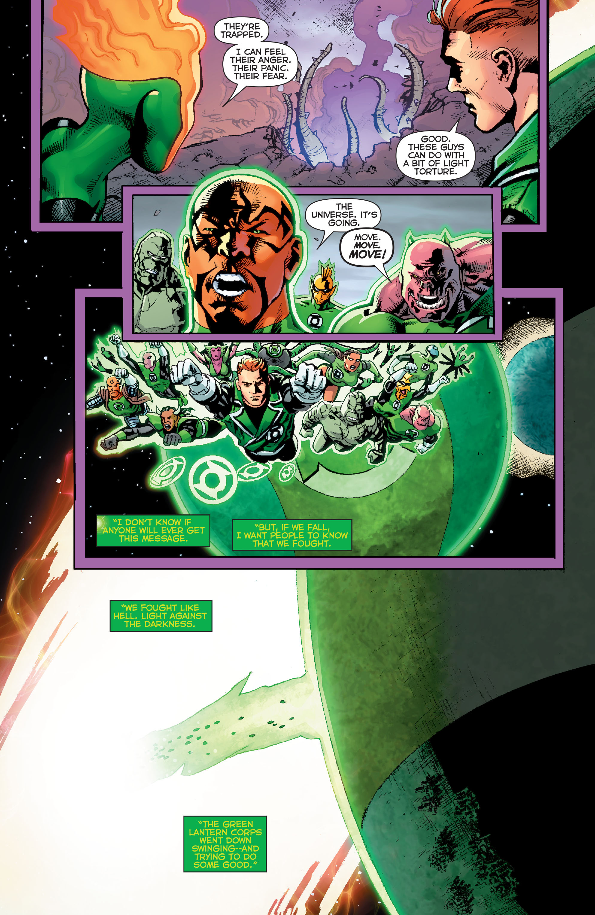 Read online Green Lantern Corps: Edge of Oblivion comic -  Issue #6 - 19