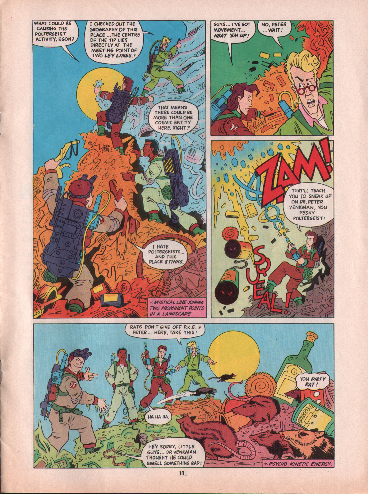 Read online The Real Ghostbusters comic -  Issue #11 - 11