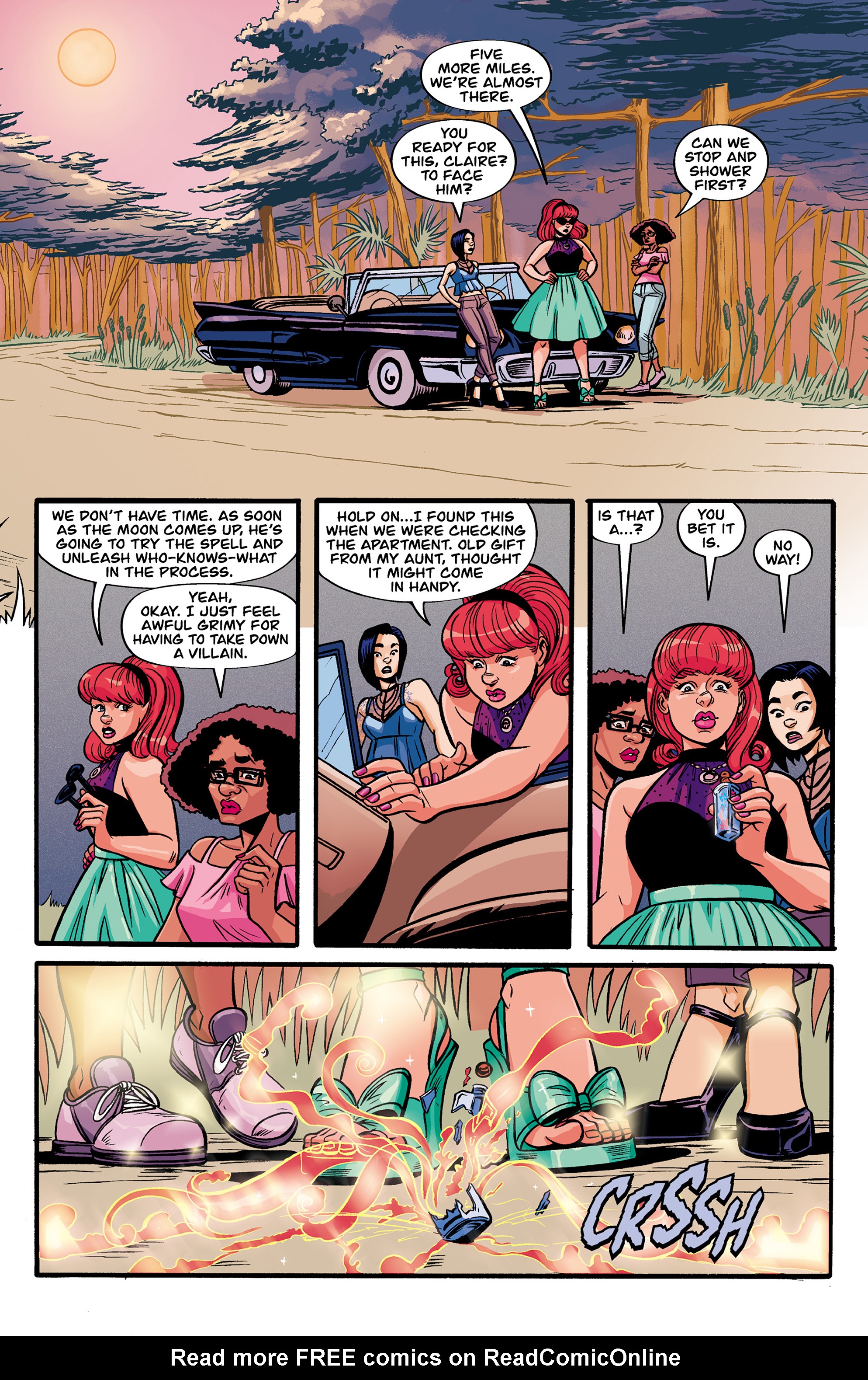 Read online Spell on Wheels comic -  Issue #5 - 3