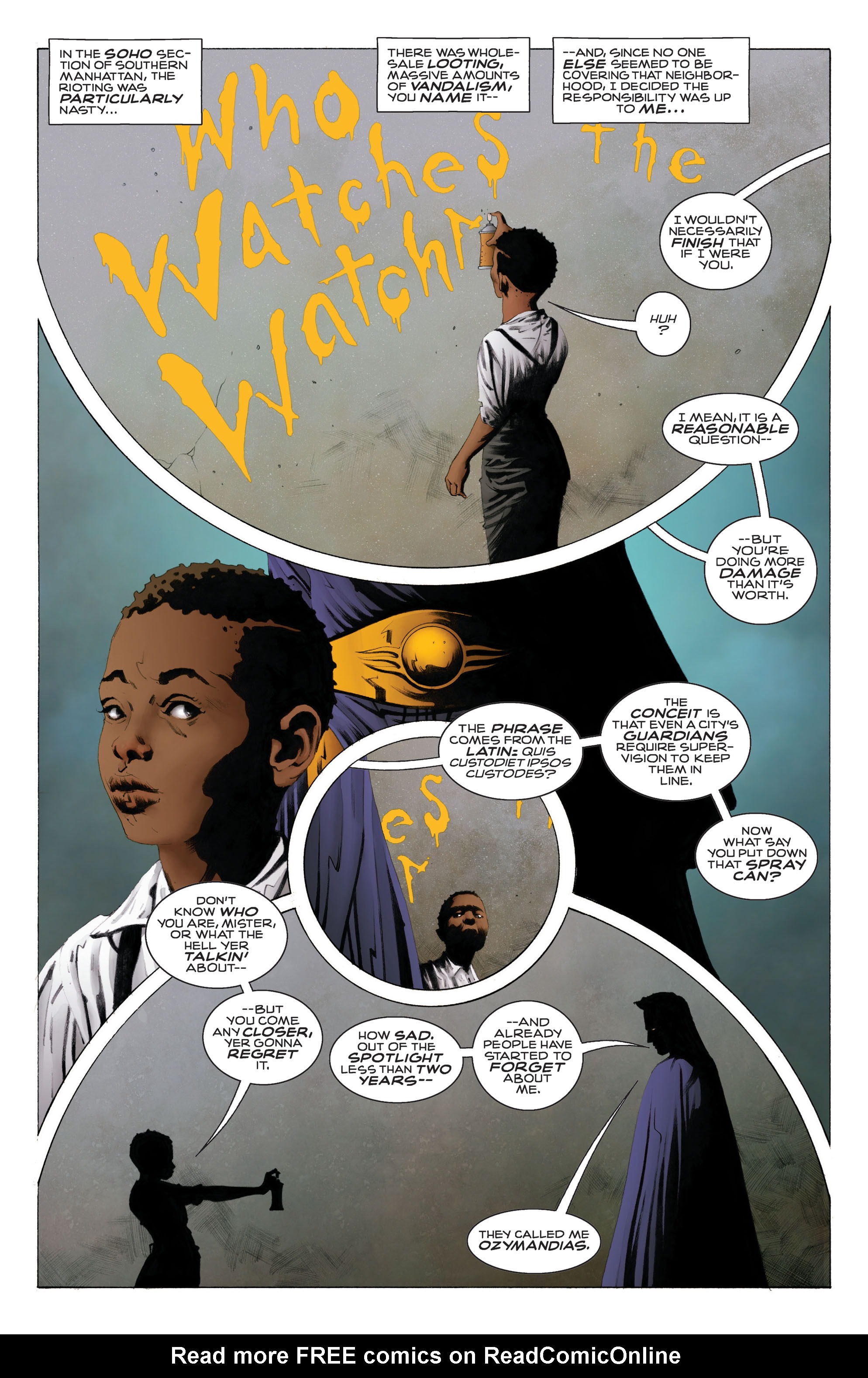 Read online Before Watchmen: Ozymandias comic -  Issue #5 - 20