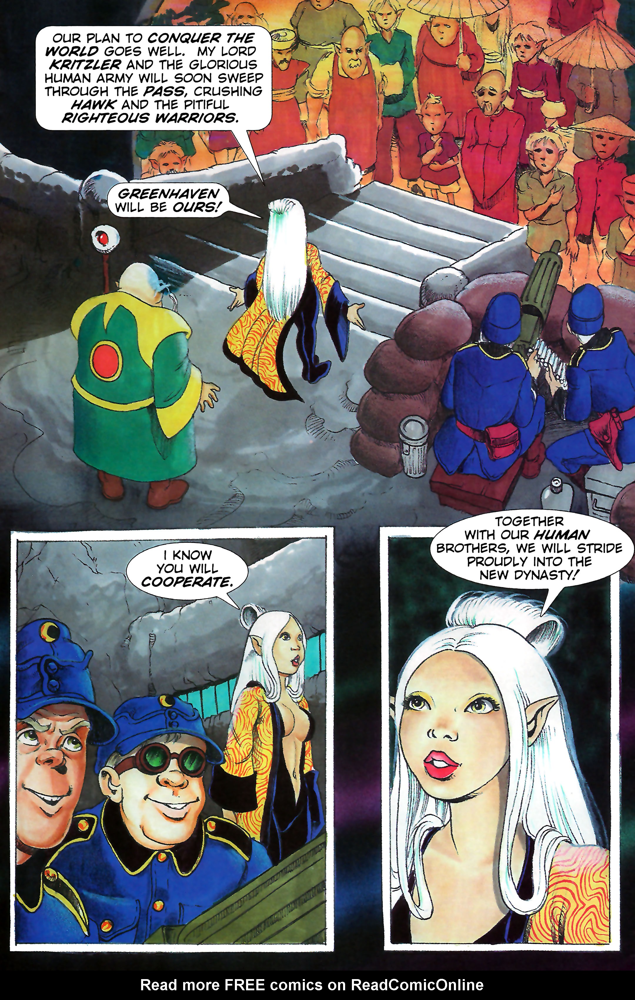 Read online Legend of the Elflord comic -  Issue #2 - 22