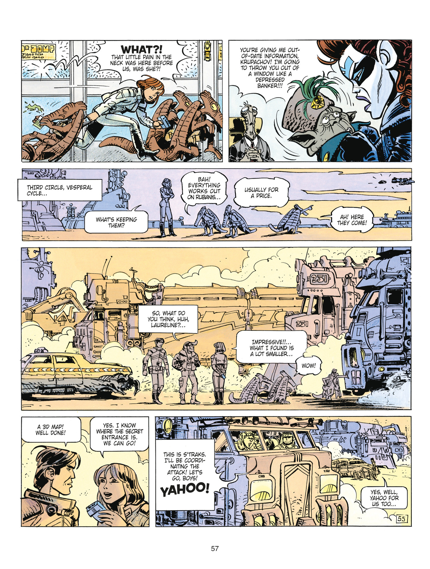 Read online Valerian and Laureline comic -  Issue #15 - 57