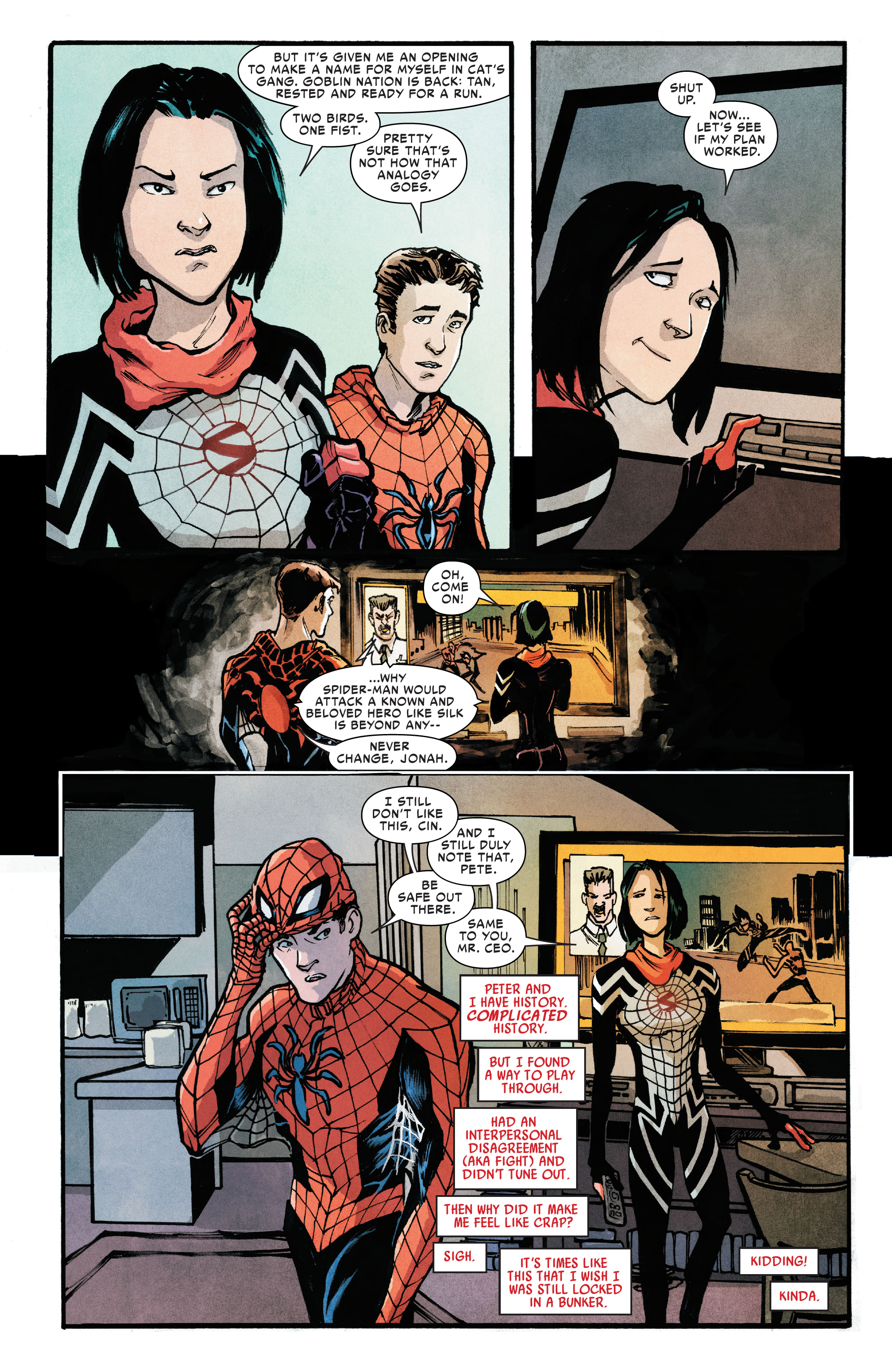 Read online Silk: Out of the Spider-Verse comic -  Issue # TPB 1 (Part 3) - 62