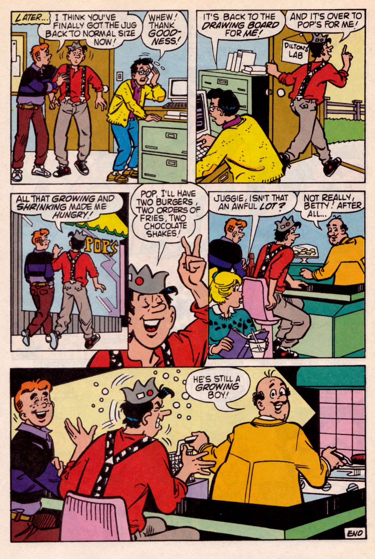 Read online Archie's Ten Issue Collector's Set comic -  Issue #6 - 13