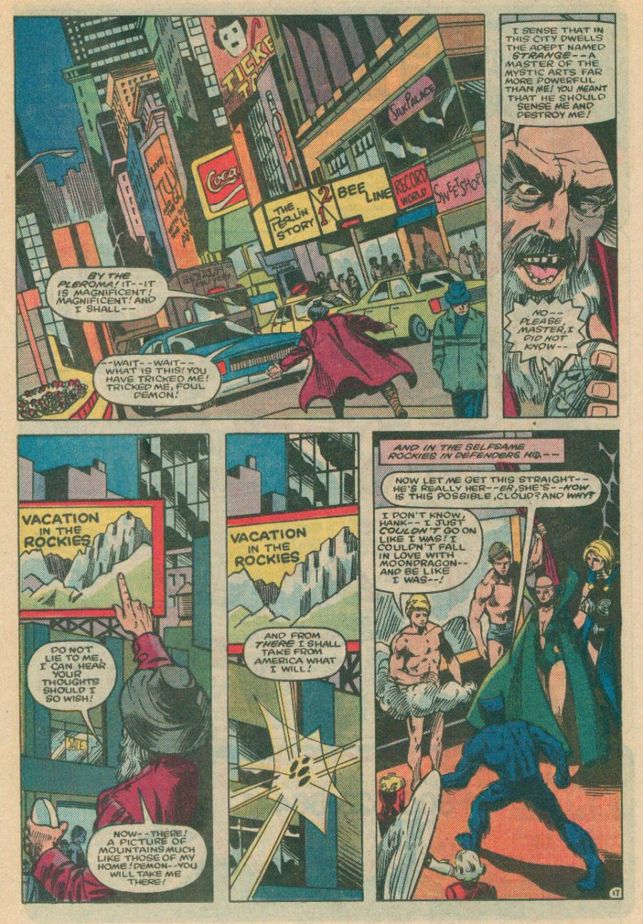 Read online The Defenders (1972) comic -  Issue #136 - 13