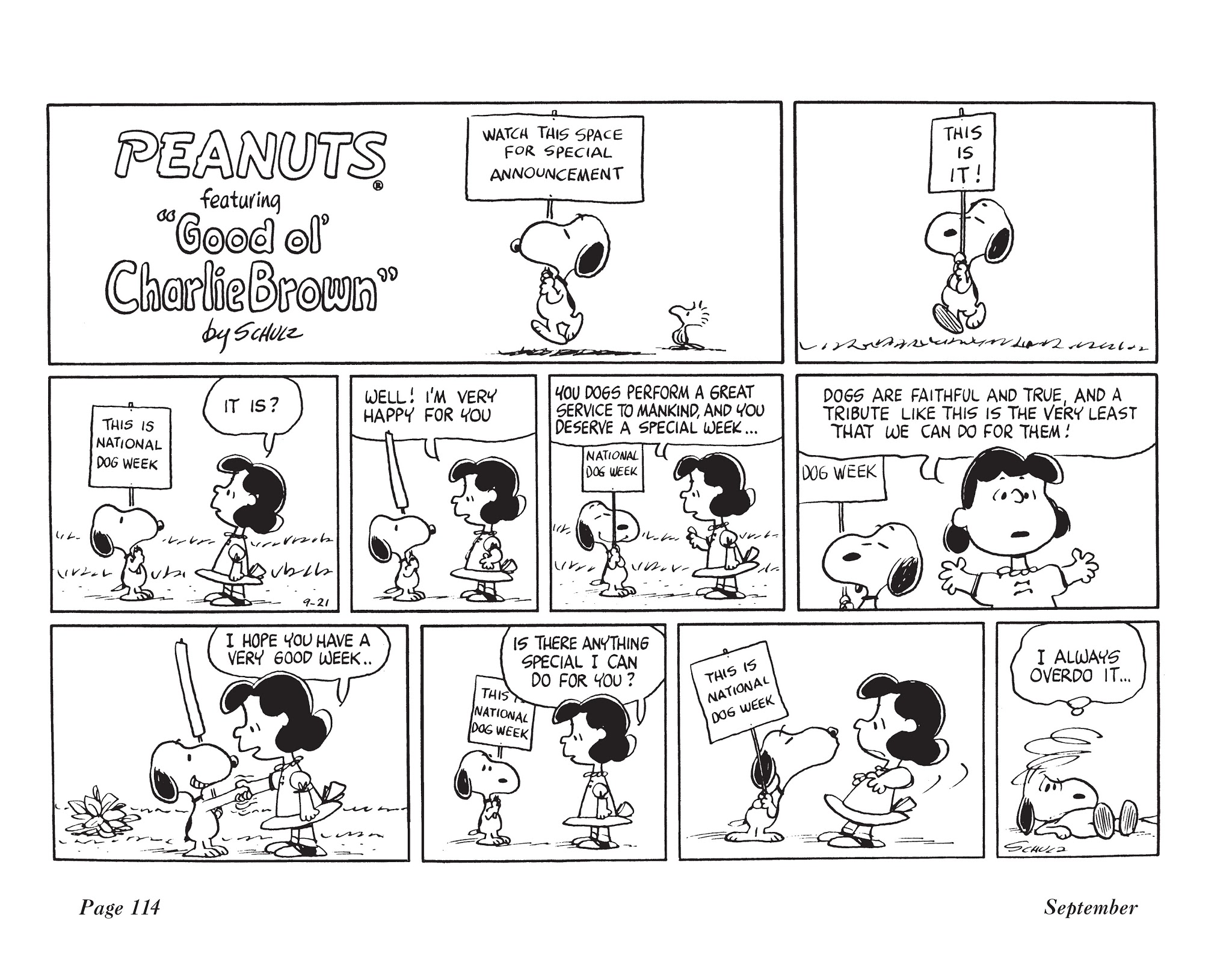 Read online The Complete Peanuts comic -  Issue # TPB 10 - 127