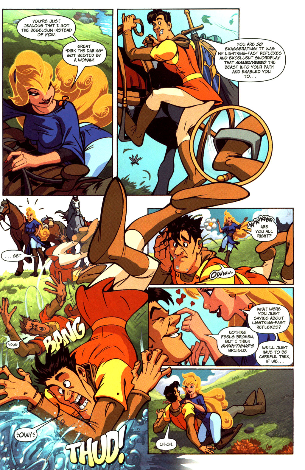 Read online Dragon's Lair comic -  Issue #1 - 5