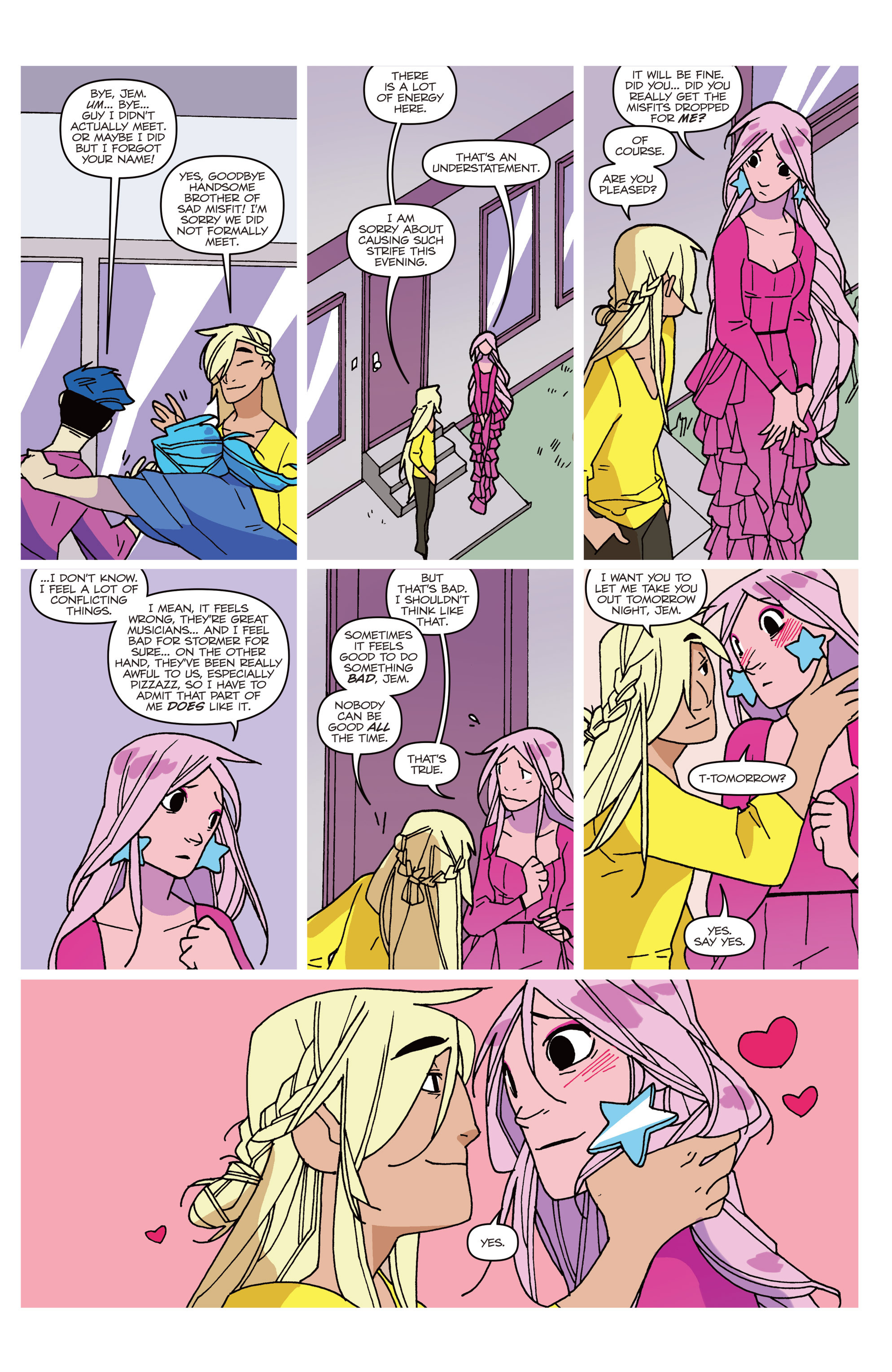 Read online Jem and The Holograms comic -  Issue #20 - 21