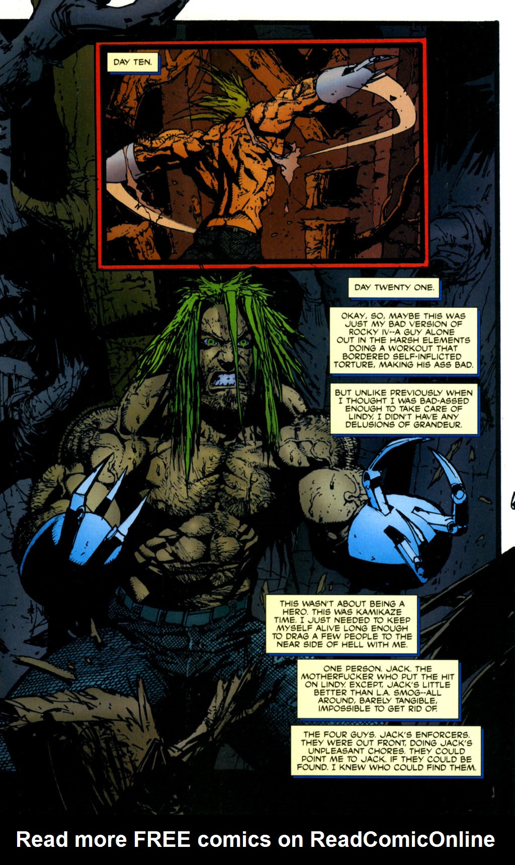 Read online The Razor's Edge comic -  Issue #4 - 12