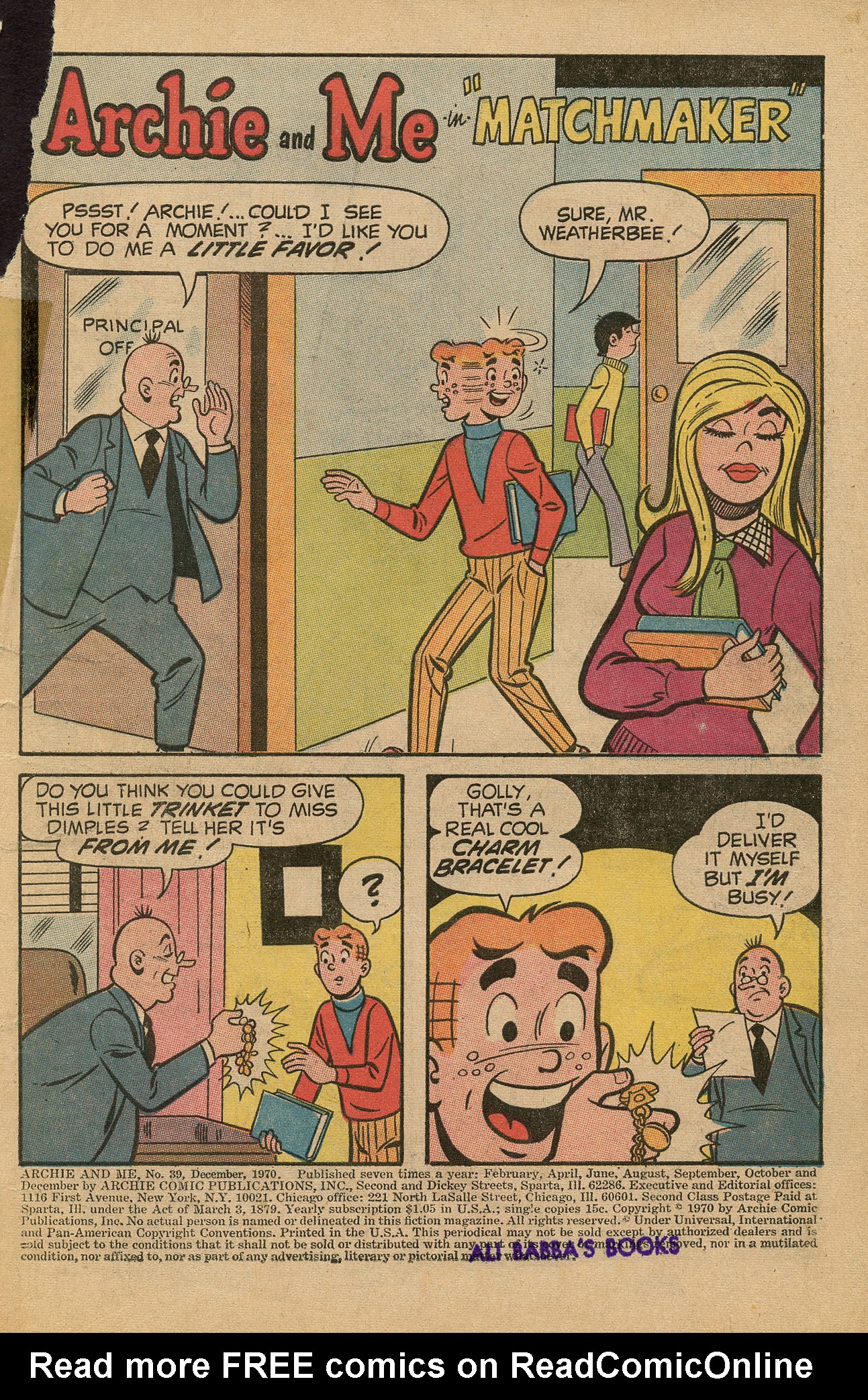 Read online Archie and Me comic -  Issue #39 - 3