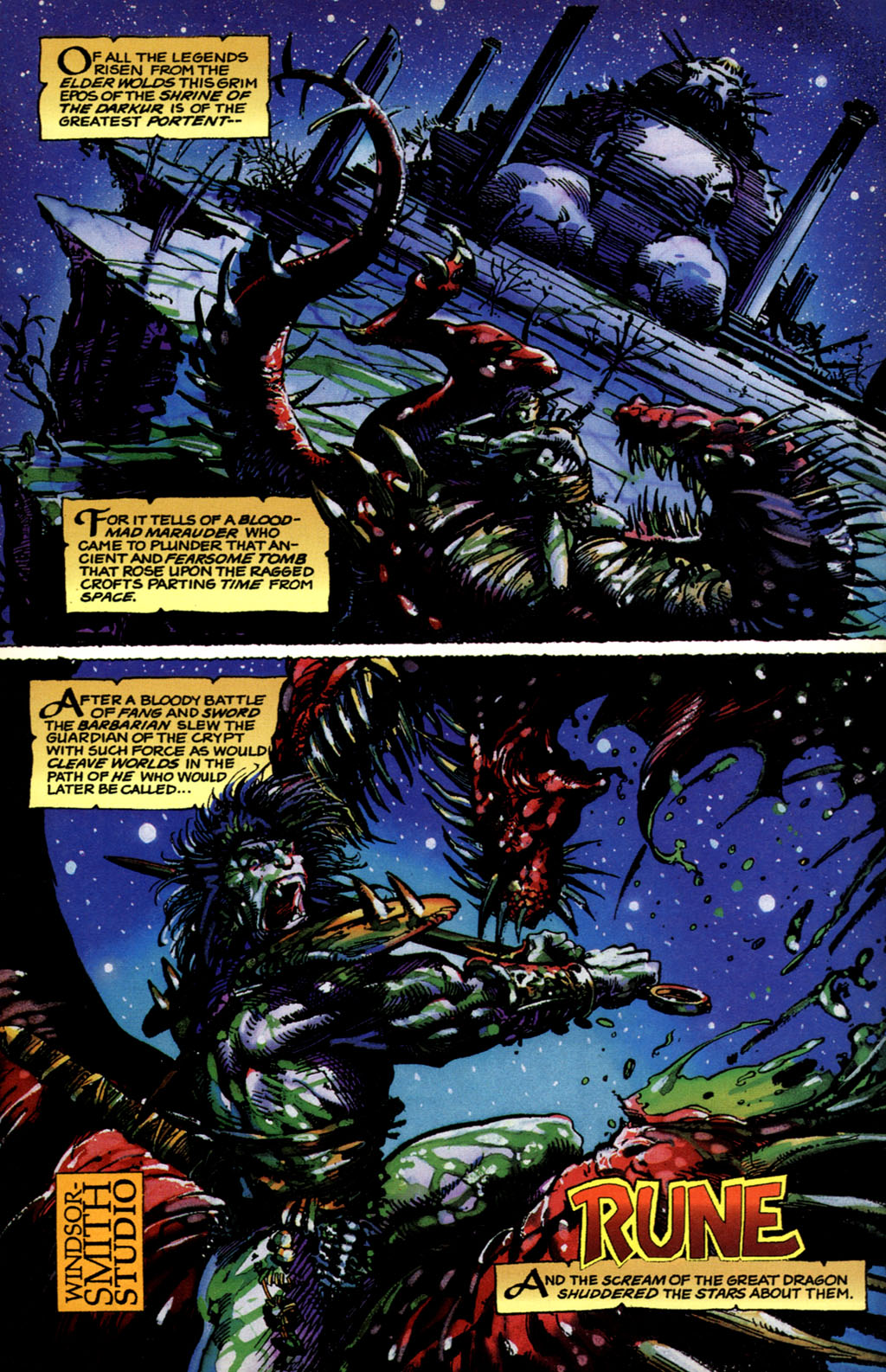 Read online Giant Size Rune comic -  Issue # Full - 24