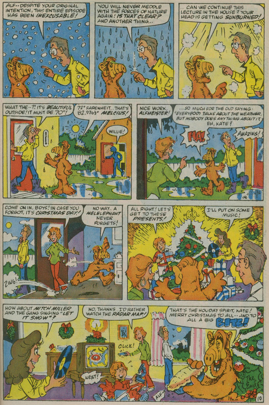 Read online ALF Holiday Special comic -  Issue #1 - 21
