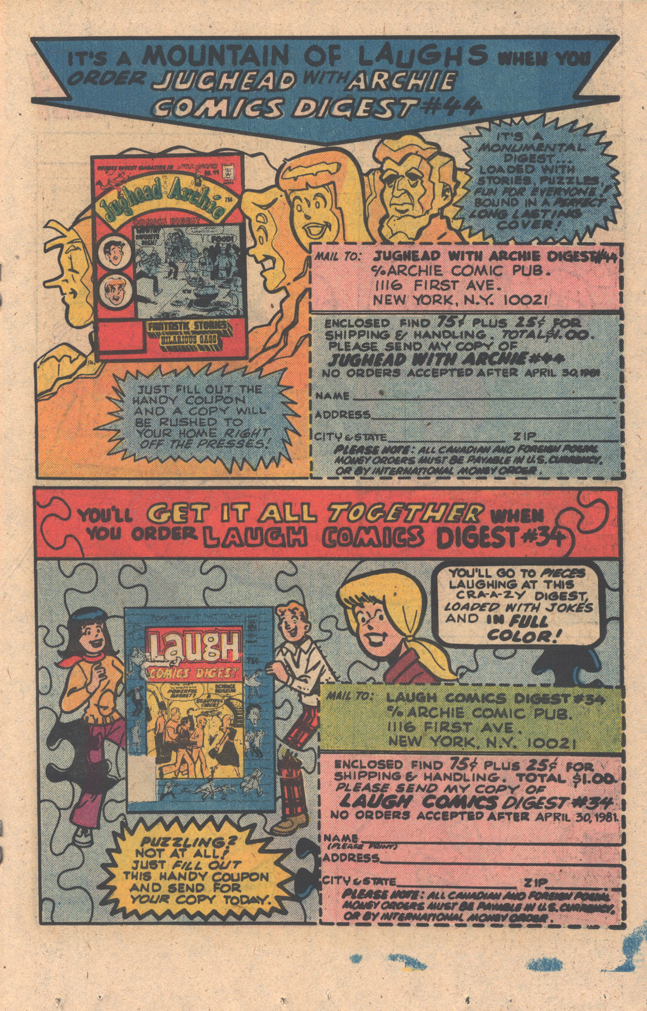 Read online Life With Archie (1958) comic -  Issue #222 - 19