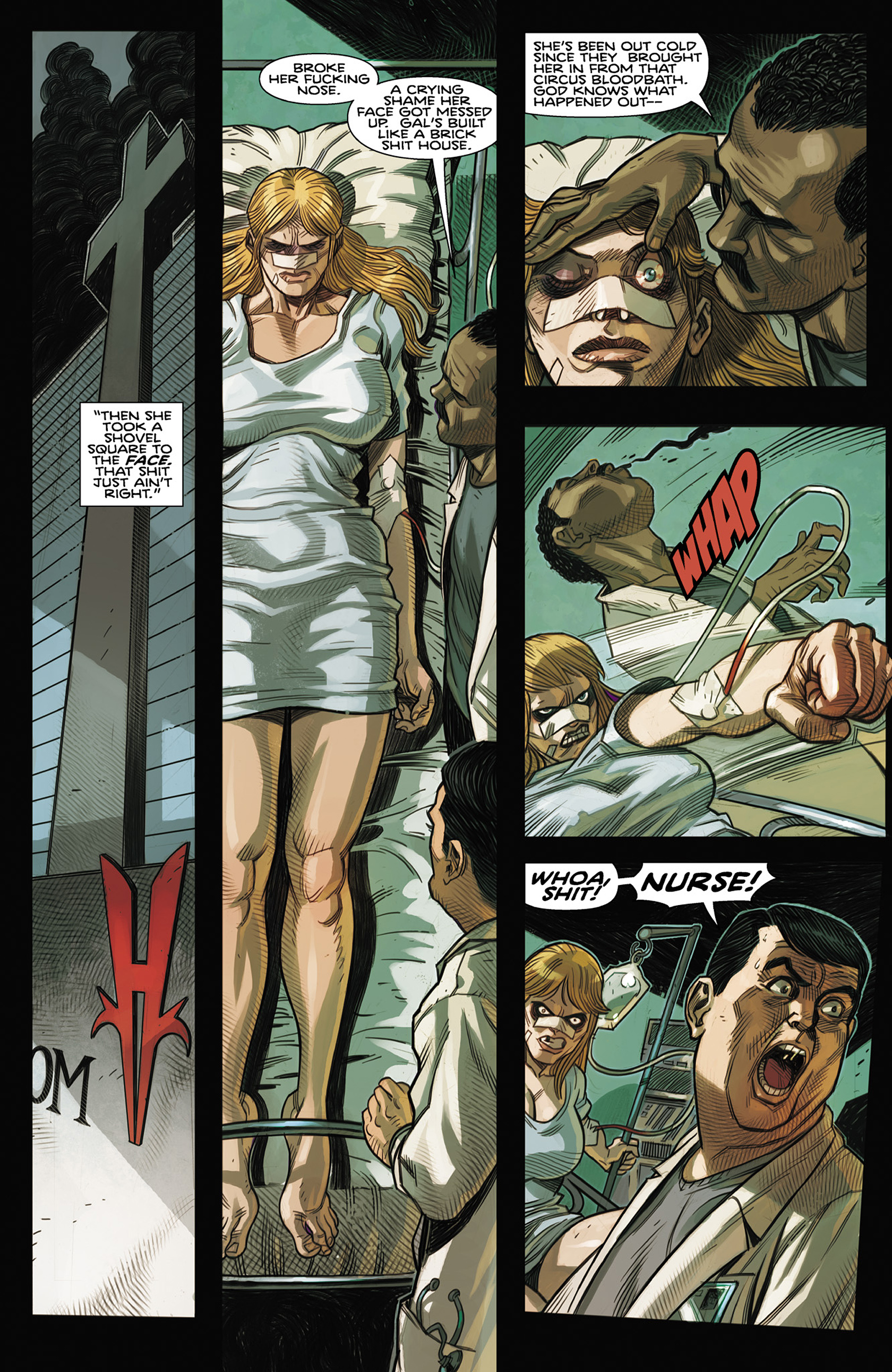 Read online Clown Fatale comic -  Issue #3 - 10