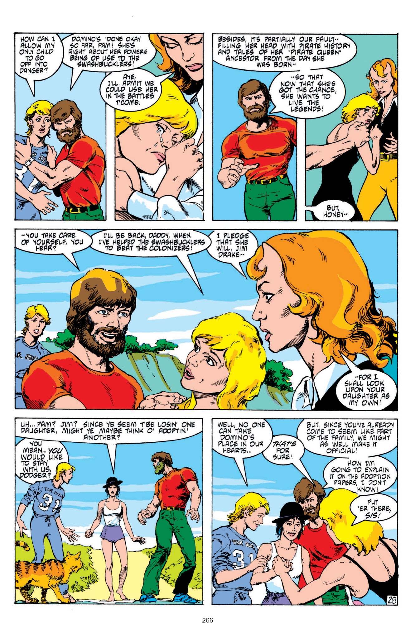 Read online Swords of the Swashbucklers comic -  Issue # TPB - 252