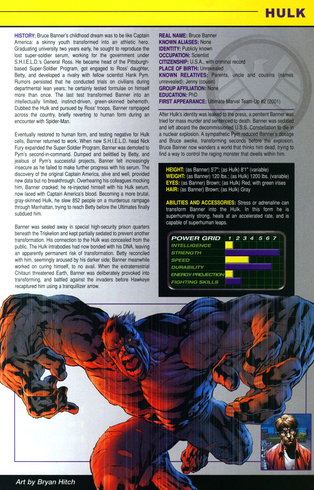 Read online Official Handbook of the Ultimate Marvel Universe: The Ultimates & X-Men 2005 comic -  Issue # Full - 25