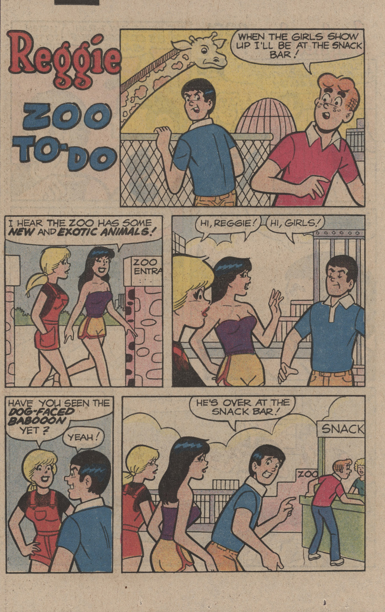 Read online Archie's Joke Book Magazine comic -  Issue #287 - 22