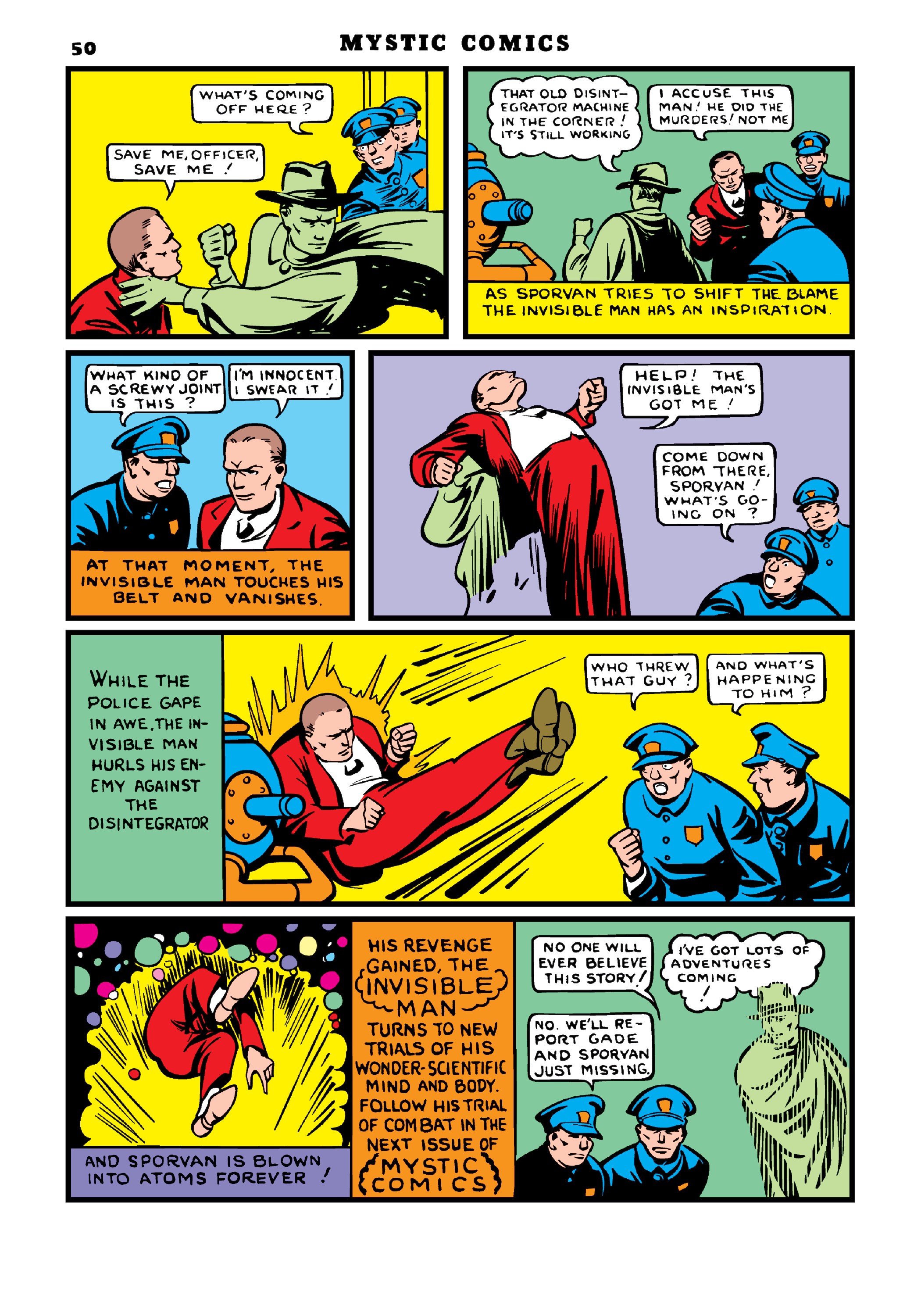 Read online Marvel Masterworks: Golden Age Mystic Comics comic -  Issue # TPB (Part 2) - 25