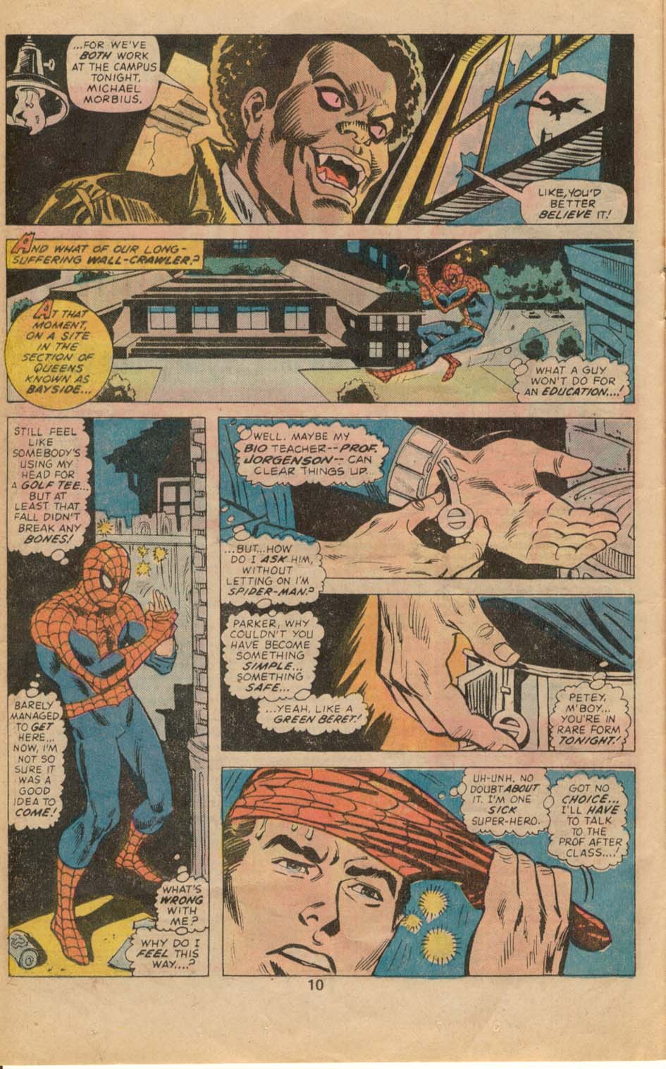 Read online The Spectacular Spider-Man (1976) comic -  Issue #6 - 7