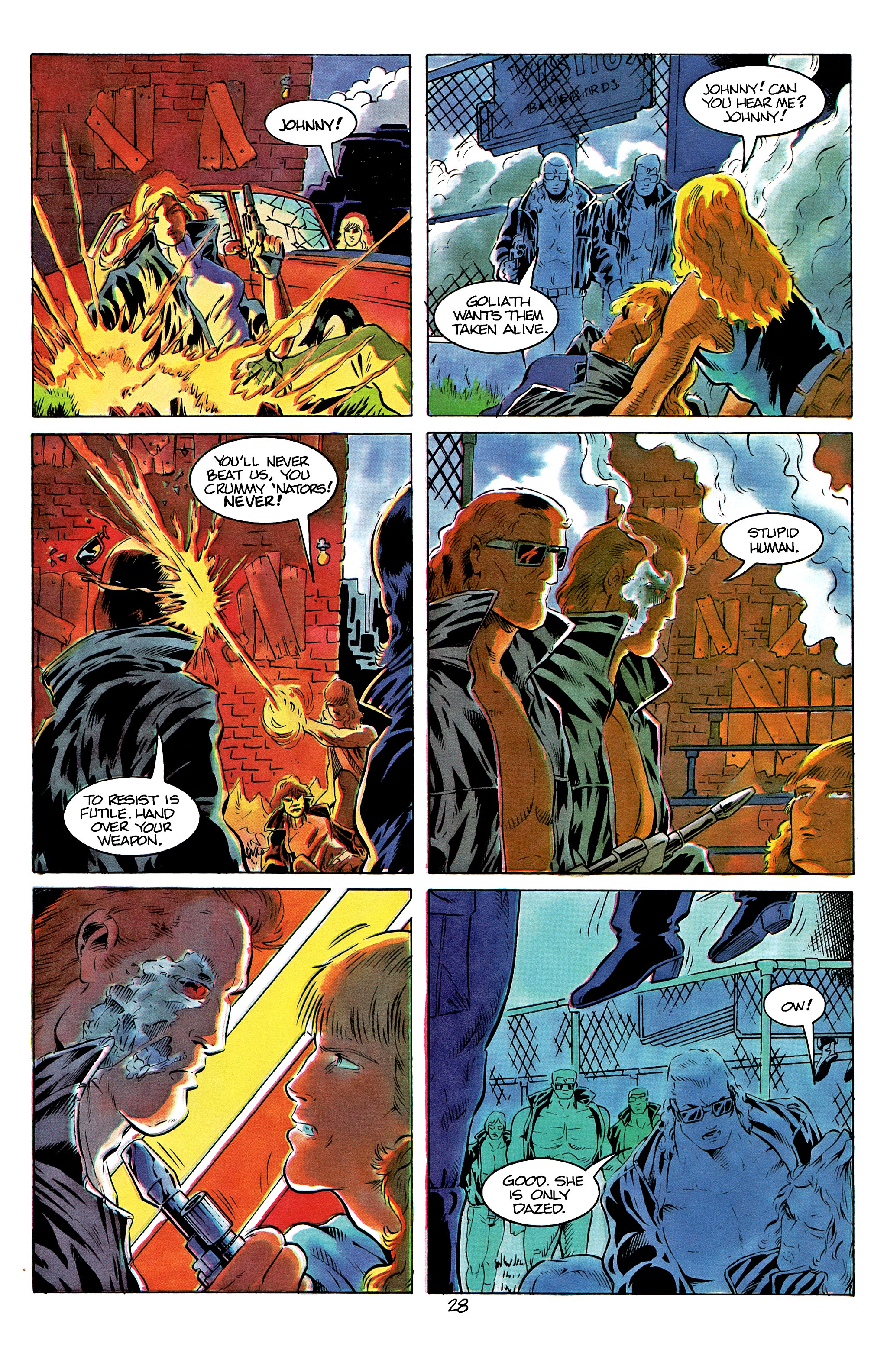 Read online The Terminator (1988) comic -  Issue #12 - 33
