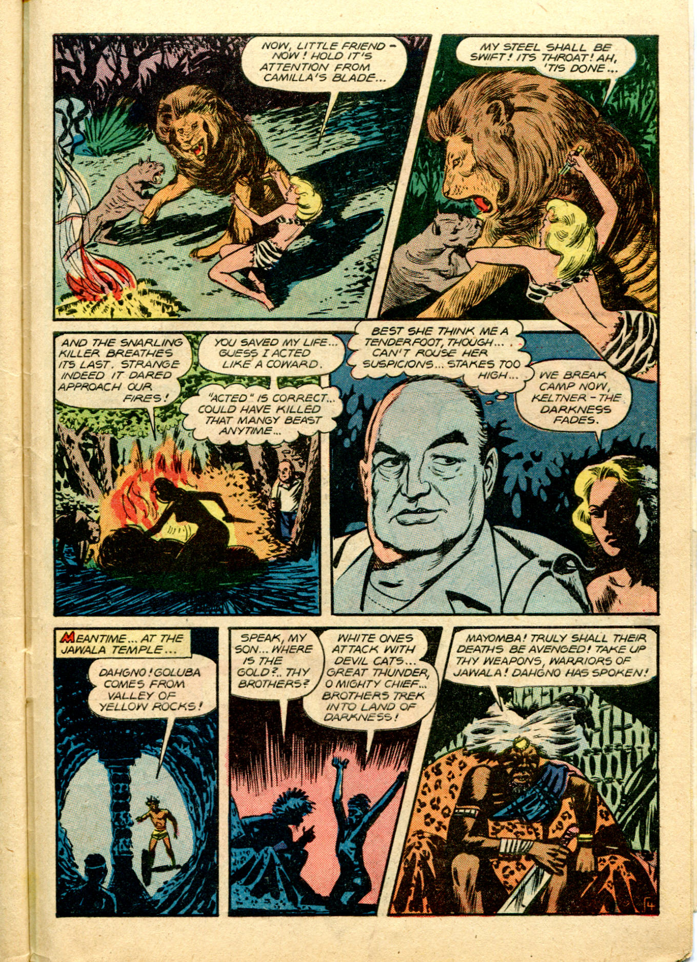 Read online Jungle Comics comic -  Issue #95 - 46