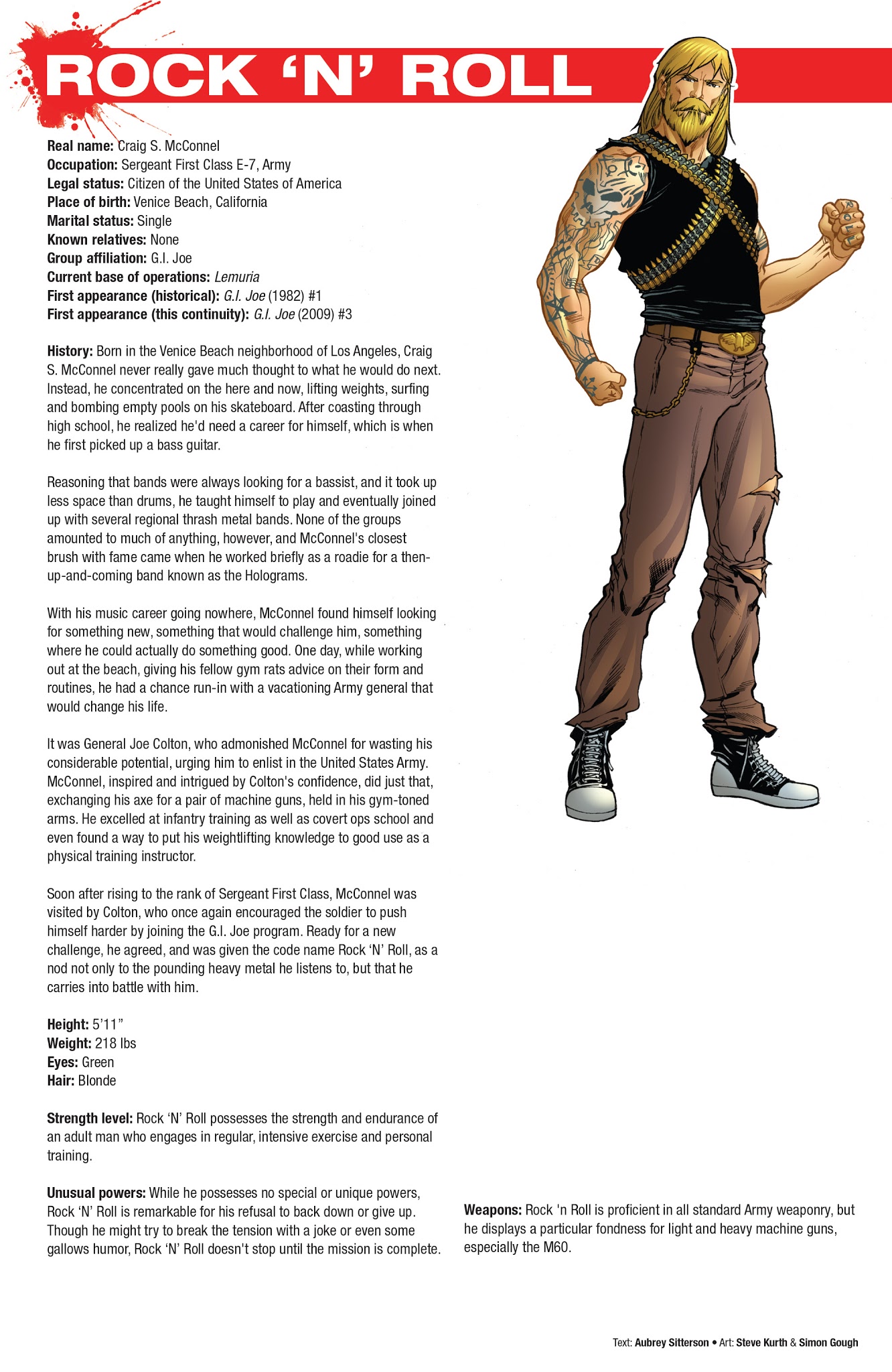 Read online Hasbro Heroes Sourcebook comic -  Issue #3 - 8