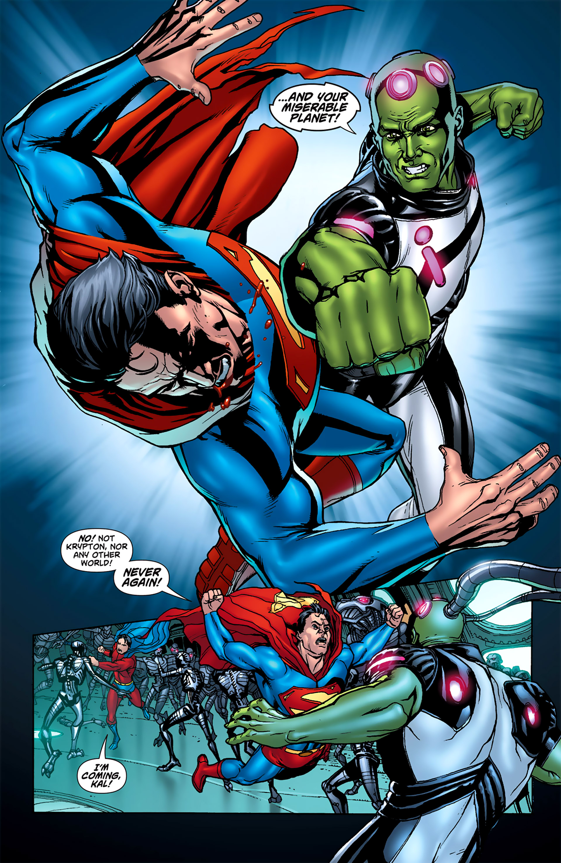 Read online Superman: Last Stand of New Krypton comic -  Issue #2 - 9