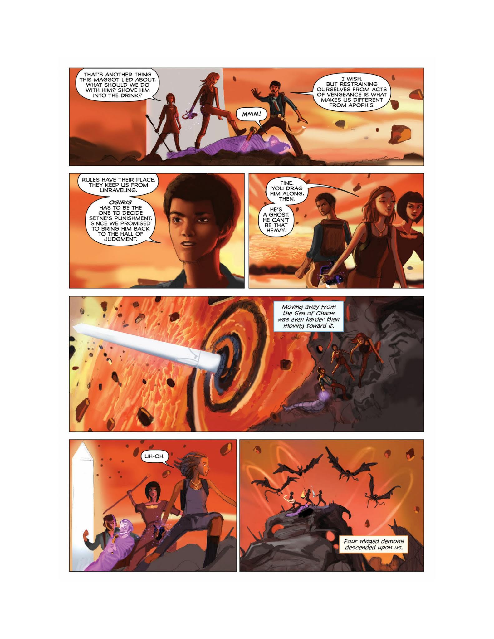 Read online The Kane Chronicles comic -  Issue # TPB 3 (Part 2) - 16