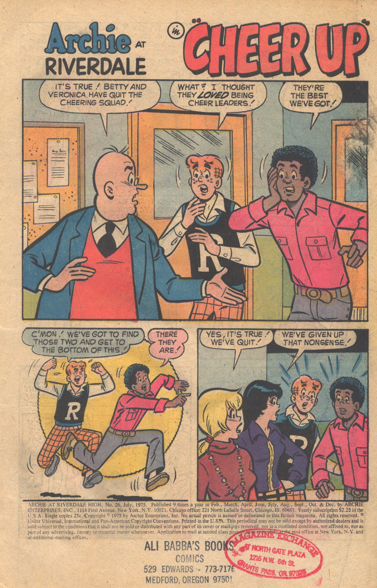 Read online Archie at Riverdale High (1972) comic -  Issue #26 - 3