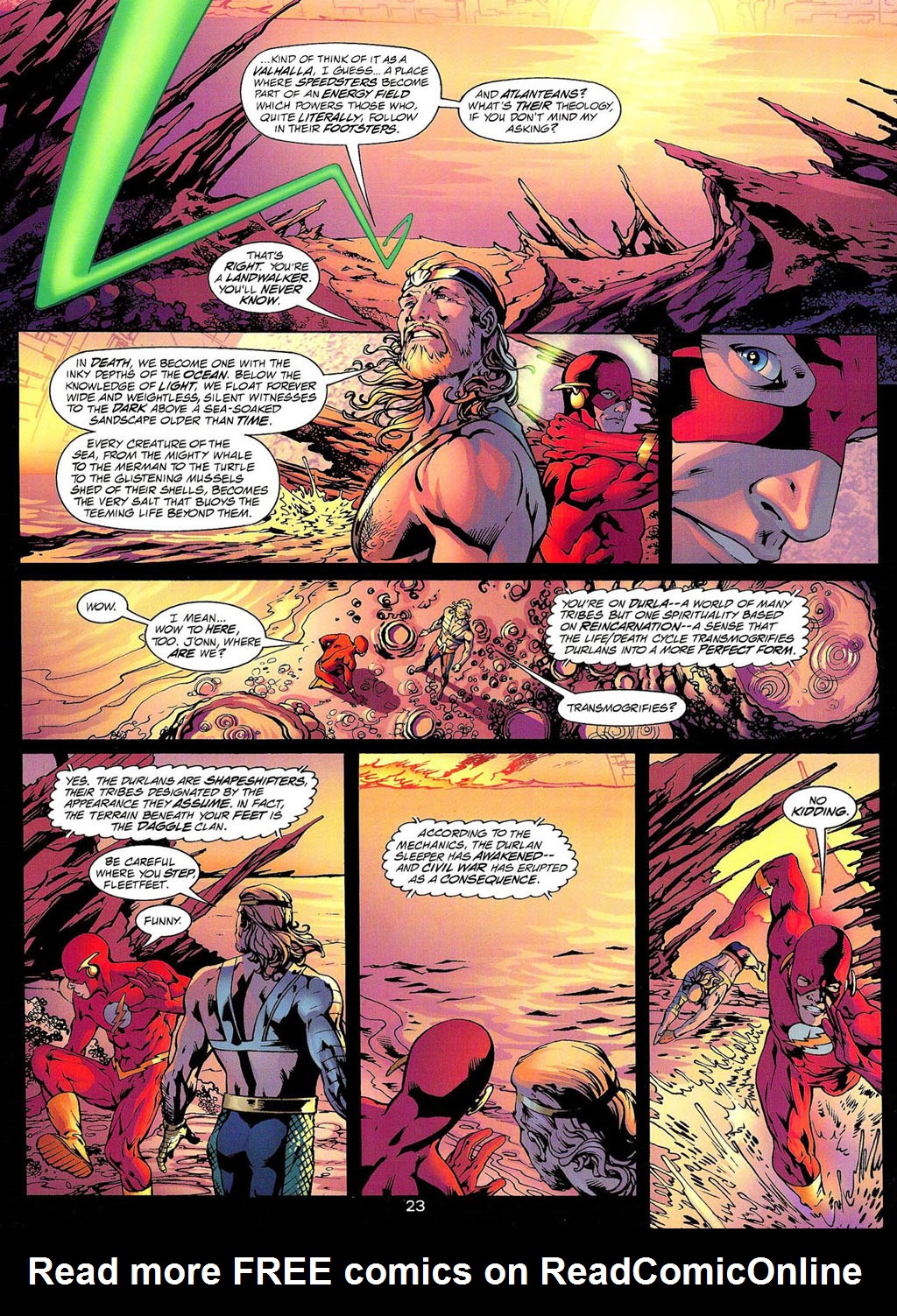 Read online JLA: Heaven's Ladder comic -  Issue # Full - 23