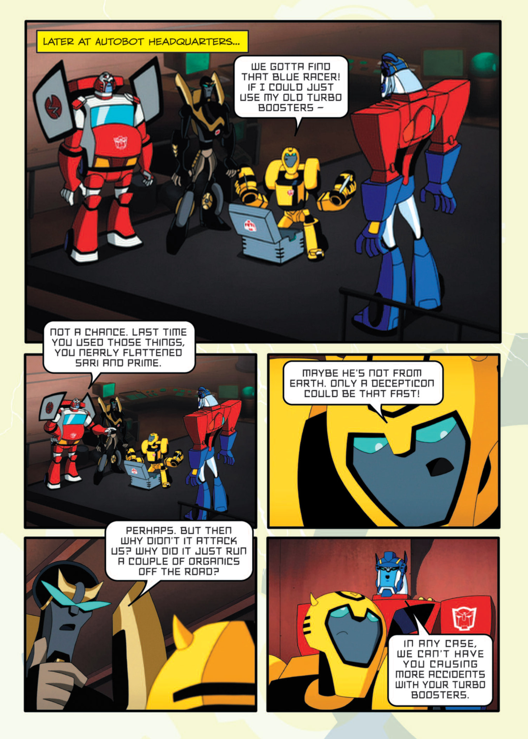 Read online Transformers Animated comic -  Issue #9 - 83