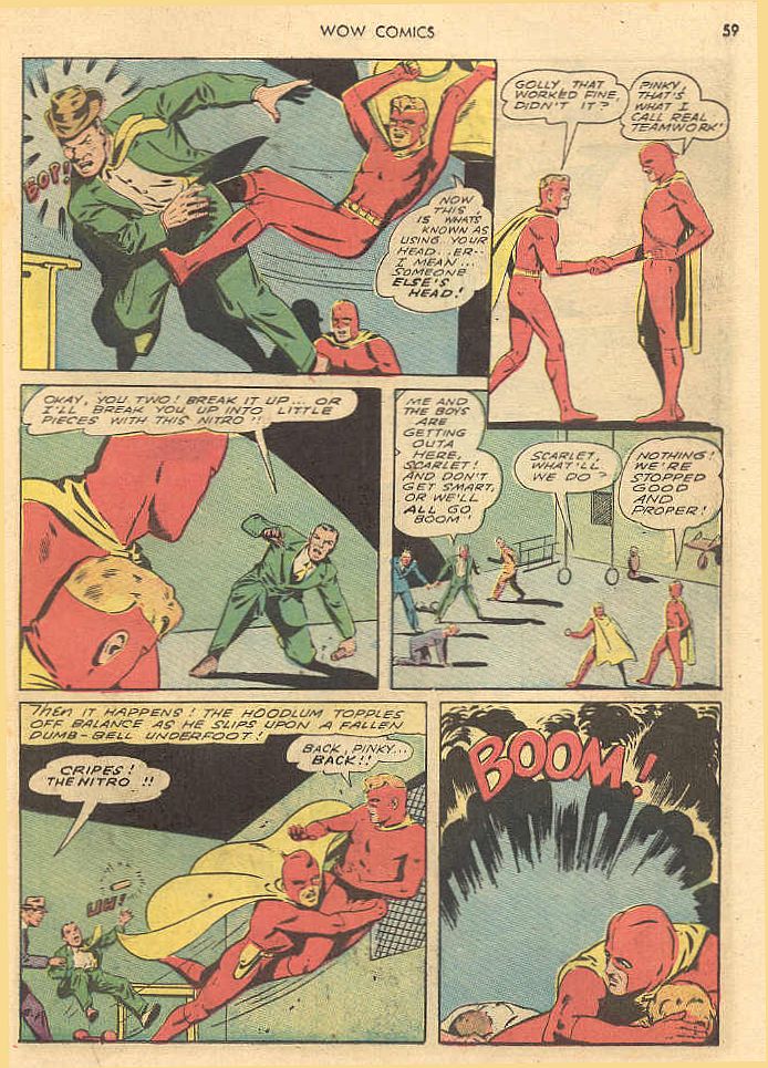 Read online Wow Comics comic -  Issue #10 - 60