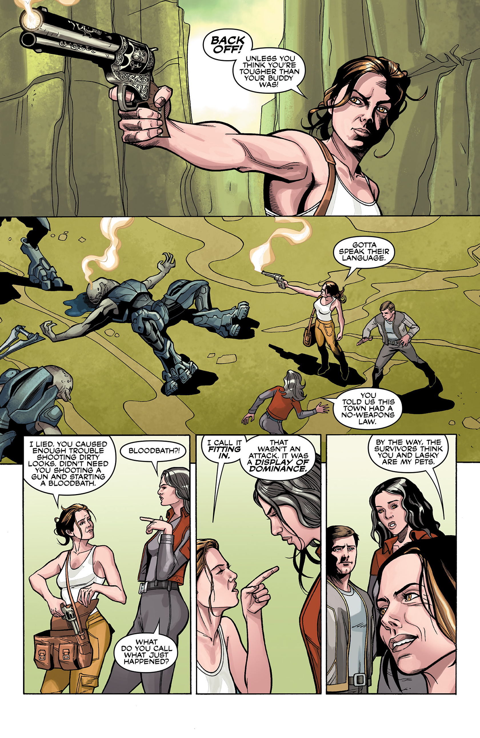 Read online Halo: Escalation comic -  Issue #5 - 6